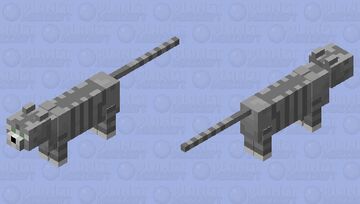 Tabby(Cat) (Basic) Minecraft Mob Skin