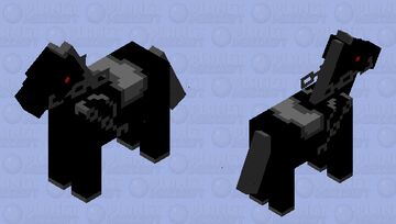Nazgul Horse Minecraft Mob Skin