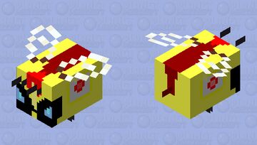 Falinks Bee-Angry Minecraft Mob Skin