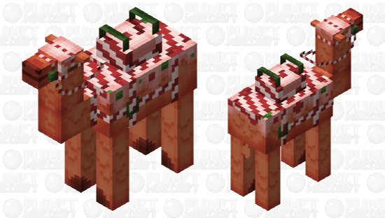 Christmas Cookie Camel Minecraft Skin