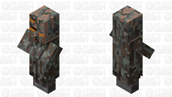 Creaking infected villager Minecraft Mob Skin