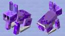 Blue and White bunny Minecraft Mob Skin