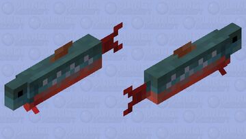 Arctic char salmon Minecraft Mob Skin