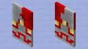 Redstone monstrosity cape Minecraft Mob Skin