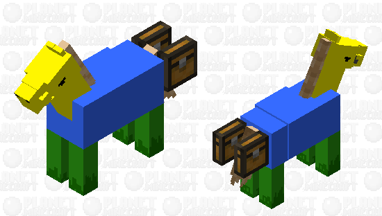 Noob Horse Minecraft Mob Skin