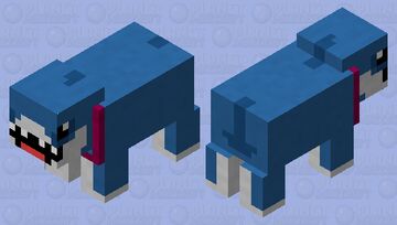 Jeff the Land Shark (Marvel Comics) MY 400TH MARVEL SKIN! Minecraft Mob Skin
