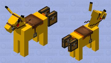 Pikachu but Ugly Minecraft Mob Skin