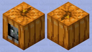 Sneaky Pillager - Pumpkin Minecraft Mob Skin