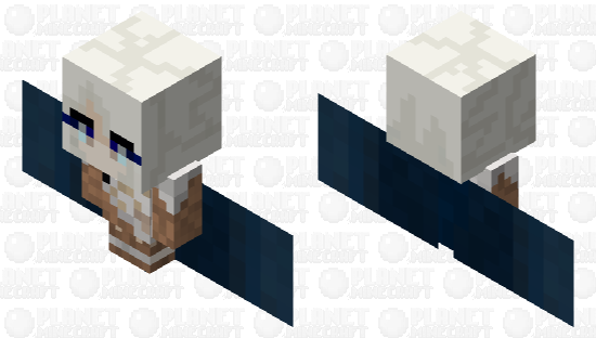 Paimon Genshin Impact Minecraft Mob Skin