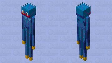 Huggy Wuggy (Poppy Playtime) Minecraft Mob Skin