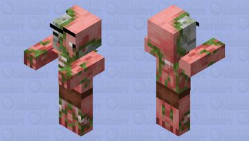 Sigma Zombie Pigman Minecraft Mob Skin