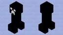 Void Creeper Minecraft Mob Skin