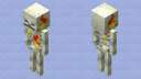 Skull On Fire Painting Minecraft Mob Skin