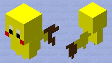 Pikachu Allay Minecraft Mob Skin