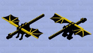 Tron Dragon Minecraft Mob Skin