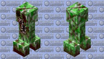 Man-eating Creeper Remastered Minecraft Mob Skin