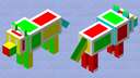 Blockbench wolf Minecraft Mob Skin