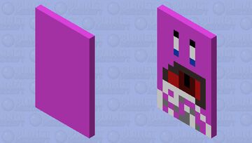 Simple Kirb cape Minecraft Mob Skin