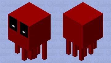 Deadpool Ghast Minecraft Mob Skin