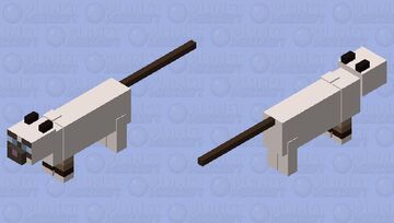 Siamese cat Minecraft Mob Skin