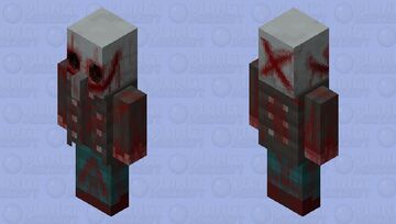 Bloody Massacre Demon Illager Minecraft Mob Skin