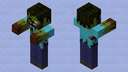 Minecraft Reworked - Zombie Minecraft Mob Skin