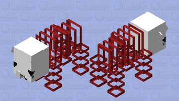 Red Ribbon Rhinoceros (TADC) Minecraft Mob Skin