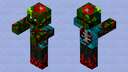 plant infested zombie phase 4 Minecraft Mob Skin