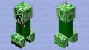 Creeper but if you don't subscribe he'll blow up your city Minecraft Mob Skin