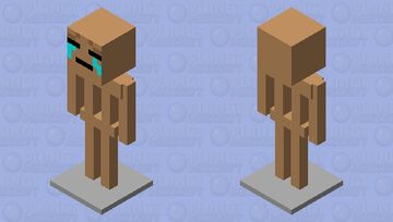 Sad Armor Stand Minecraft Mob Skin