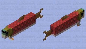 Sigma Salmon Minecraft Mob Skin
