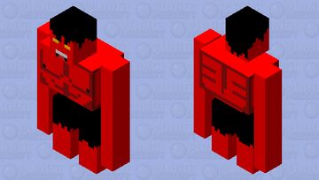 red hulk Minecraft Mob Skin
