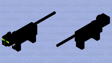 snoezie (rip) my frist cat Minecraft Mob Skin
