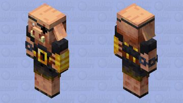 Piglin Capitan Minecraft Mob Skin