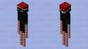 Candycane enderman! Minecraft Mob Skin