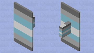 PRIDE DAY 27 DEMIBOY SHIELD! Minecraft Mob Skin