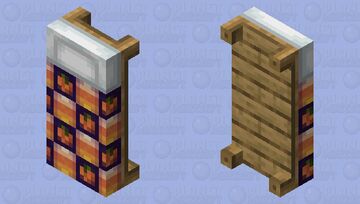 Halloween Patchwork - Bed Minecraft Mob Skin