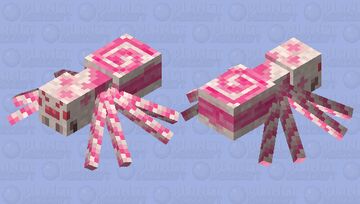 Candy Spider Minecraft Mob Skin