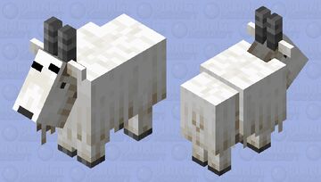 Now, this is a real G.O.A.T! Minecraft Mob Skin