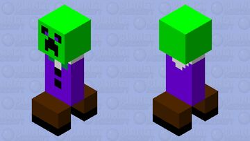 English creeper Minecraft Mob Skin