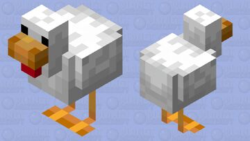 Actions & Stuff style chicken Minecraft Mob Skin