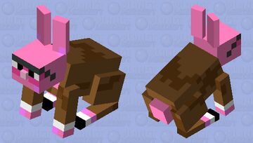Abuela jojo Minecraft Mob Skin