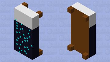 cama sculk Minecraft Mob Skin