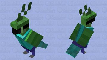 Zombie Parrot! Minecraft Mob Skin