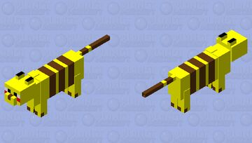 Pikachu cat Minecraft Mob Skin