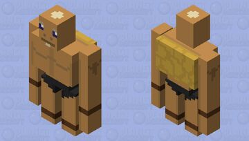 The Legend of Zelda - Goron (Ocarina of Time) Minecraft Mob Skin