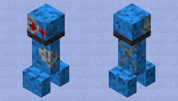 robot creeper Minecraft Mob Skin