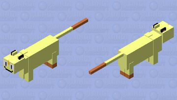 Meowth Minecraft Mob Skin