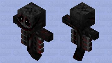 The Withered One - Minecraft Creepypasta Entity Minecraft Mob Skin