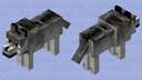 Grey Wolf Minecraft Mob Skin